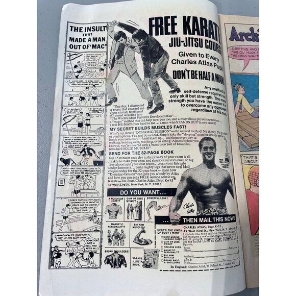 Archie Comics Series #248 November 1975 Sand Skiing Is Fun Retro Bagged Boarded - Picture 5 of 7